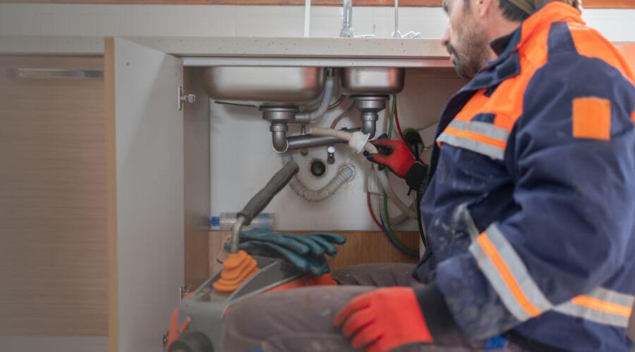 Professional slab leak plumber services in Linn, KS